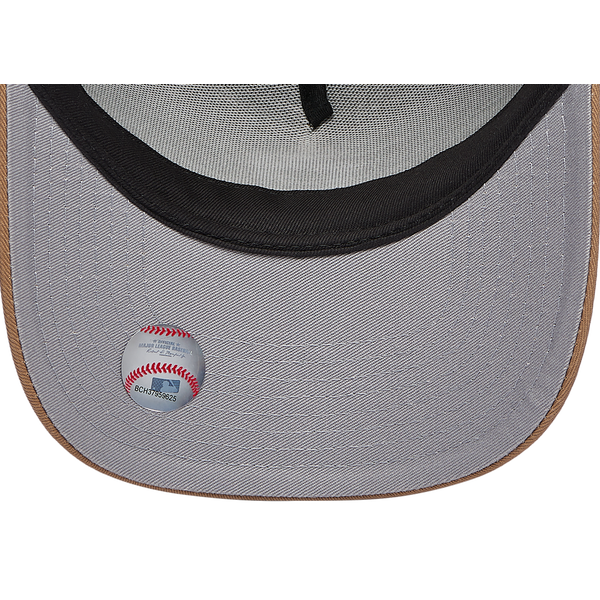 New Era Guardians A Frame Adjustable Cap - Men's - Khaki/White - Image 5