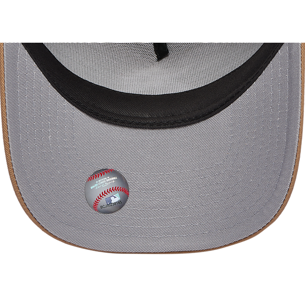New Era Tigers A Frame Adjustable Cap - Men's - Khaki/White - Image 5