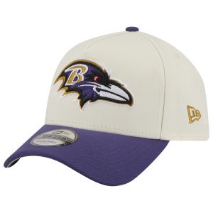 New Era NFL 9FORTY A-Frame Cap - Adult - Chrome/Purple
