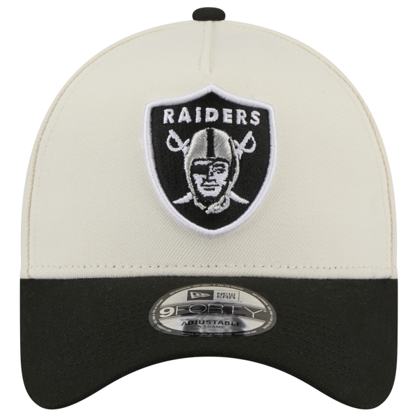 New Era NFL 9FORTY A-Frame Cap - Adult - Chrome/Black - Image 2