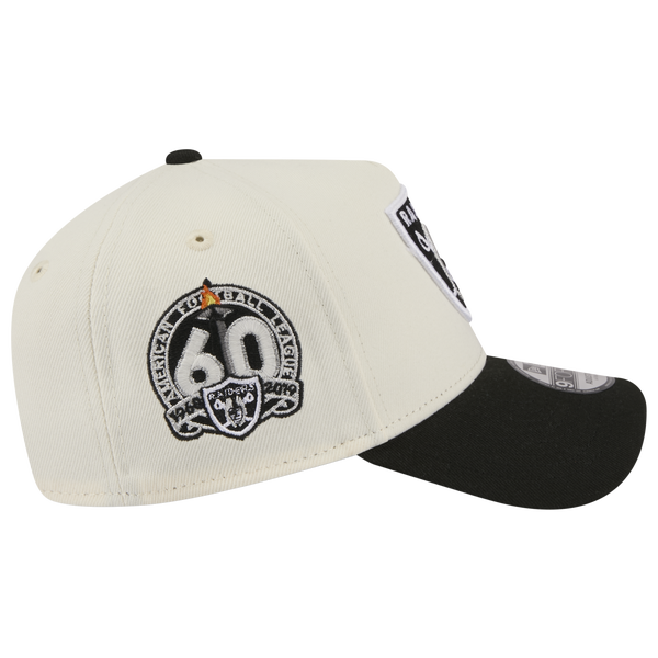 New Era NFL 9FORTY A-Frame Cap - Adult - Chrome/Black - Image 5