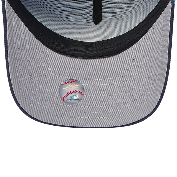 New Era Dodgers 9Forty A-Frame Cap - Adult - Navy/Gold/Blue - Image 5