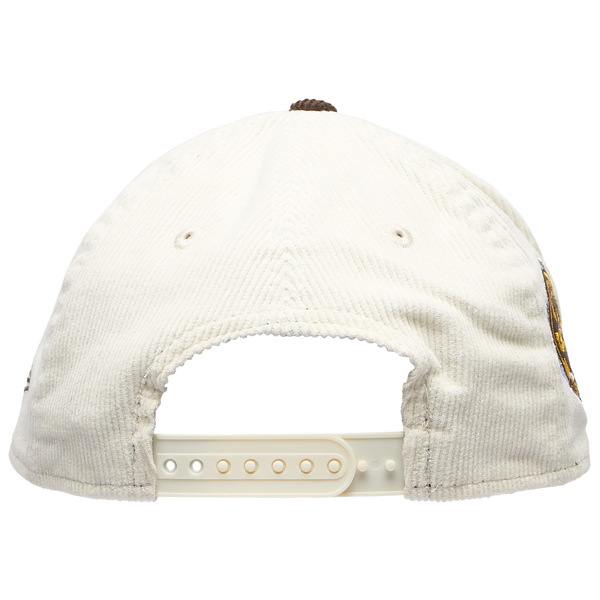 New Era Padres 940 A Frame Cordory Cap - Adult - Brown/White - Image 4