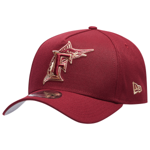 New Era Marlins 940 A Frame Cap - Adult - Red