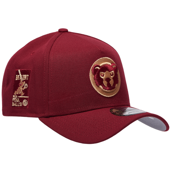 New Era Cubs 940 A Frame Cap - Adult - Red - Image 3
