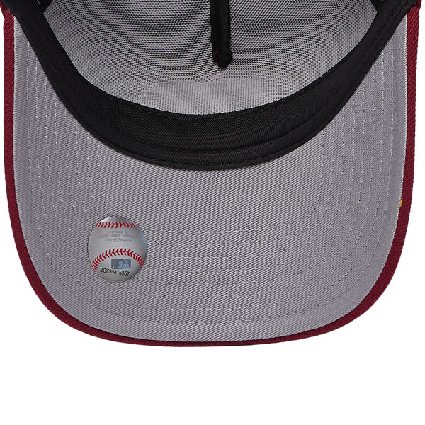 New Era Cubs 940 A Frame Cap - Adult - Red - Image 5