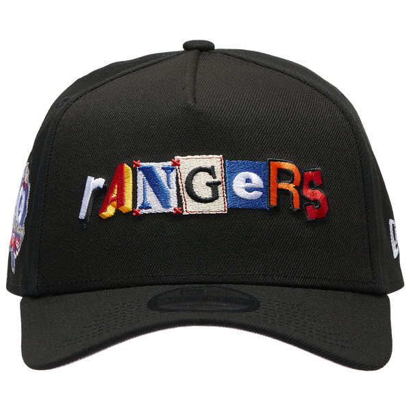 New Era Rangers 940 A Frame Ransom Cap - Adult - Black - Image 2