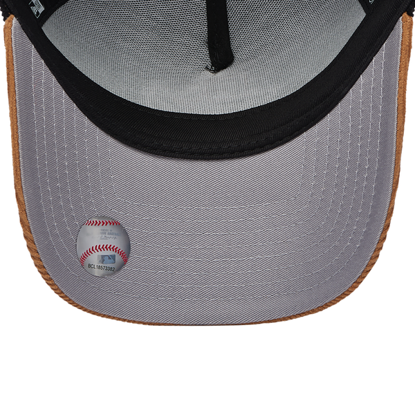 New Era Astros 940AF Cord Cap - Adult - Black/Tan - Image 5