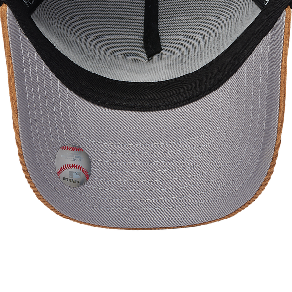 New Era Mets 940AF Cord Cap - Adult - Black/Tan - Image 5