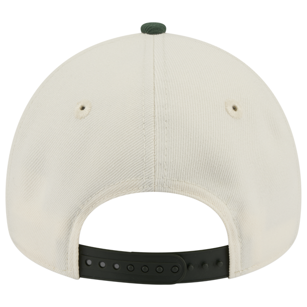New Era NFL 9FORTY A-Frame Cap - Adult - Chrome/Green - Image 6