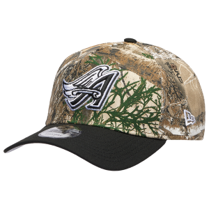 New Era Angels 940 A-Frame RealTree Cap - Adult - Black/Camo