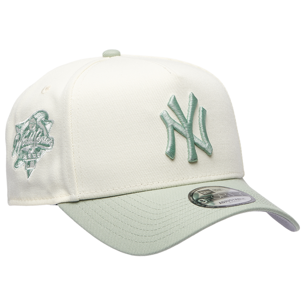 New Era Yankees 940 A-Frame Cap - Adult - Chrome/Green - Image 3