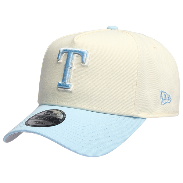 New Era Rangers 940 A-Frame Cap - Adult - Chrome/Blue