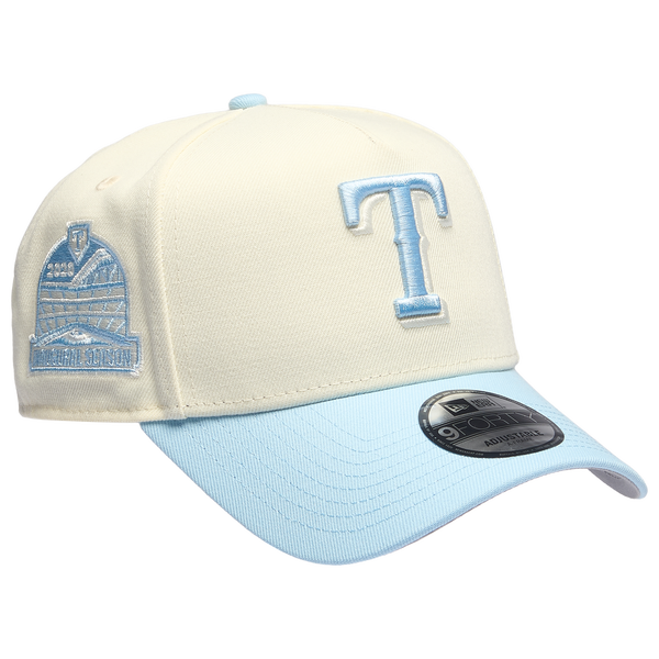 New Era Rangers 940 A-Frame Cap - Adult - Chrome/Blue - Image 3