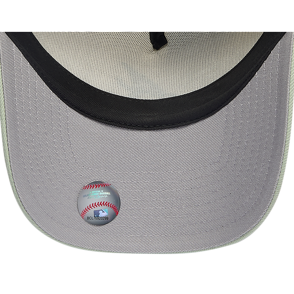 New Era Braves 940 A-Frame Cap - Adult - Chrome/Green - Image 5