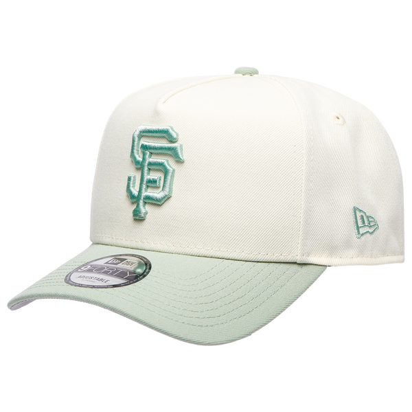 New Era Giants 940 A-Frame Cap - Adult - Chrome/Green