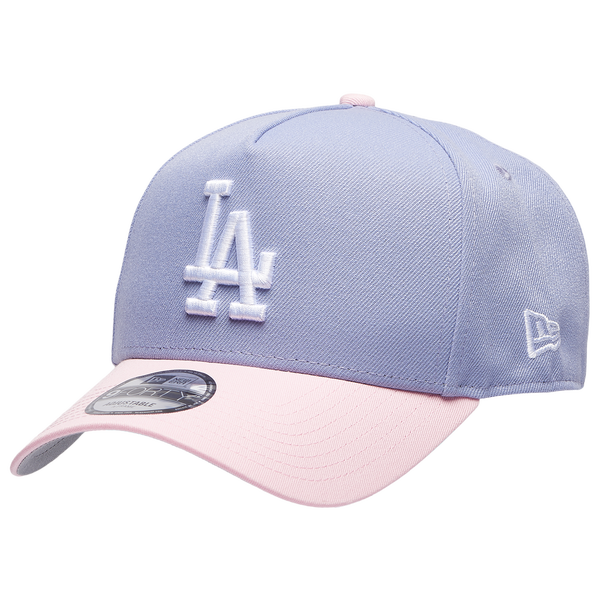 New Era Dodgers 940 A-Frame Cap - Adult - Purple/Pink