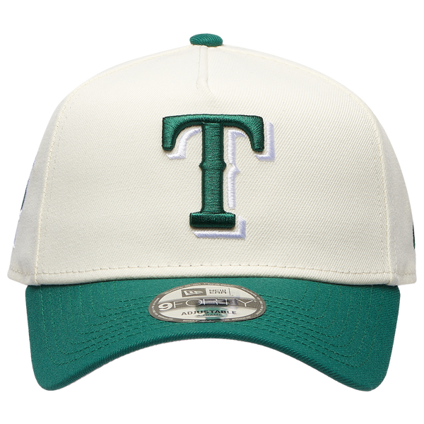 New Era Rangers 940 A-Frame Cap - Adult - Chrome/Green - Image 2
