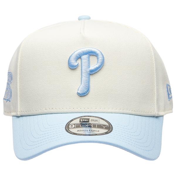 New Era Phillies 940AF Cap - Adult - Chrome/Glacial Blue - Image 2