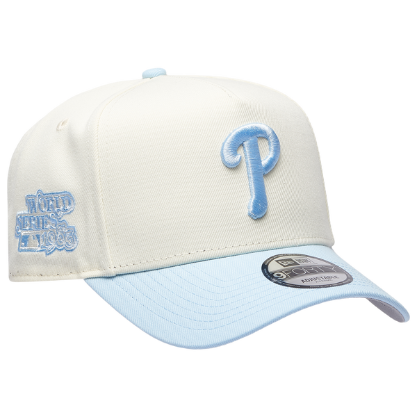 New Era Phillies 940AF Cap - Adult - Chrome/Glacial Blue - Image 3