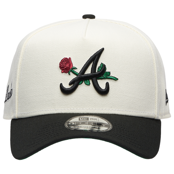 New Era NE MLB 940AF Rose Cap - Adult - White/Black - Image 2
