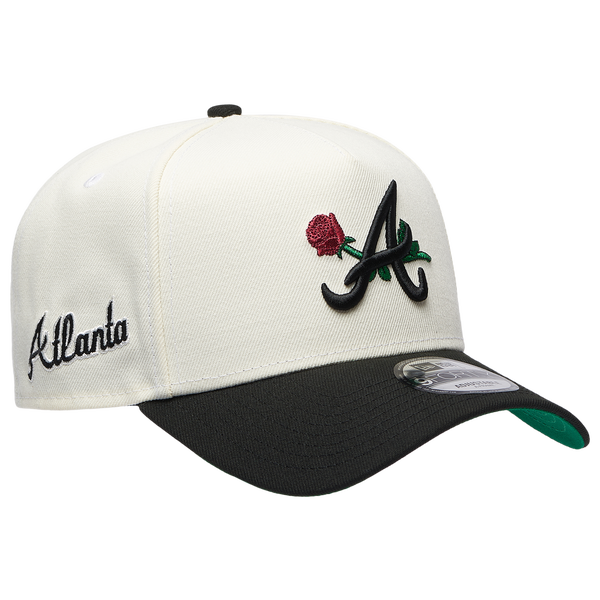 New Era NE MLB 940AF Rose Cap - Adult - White/Black - Image 3
