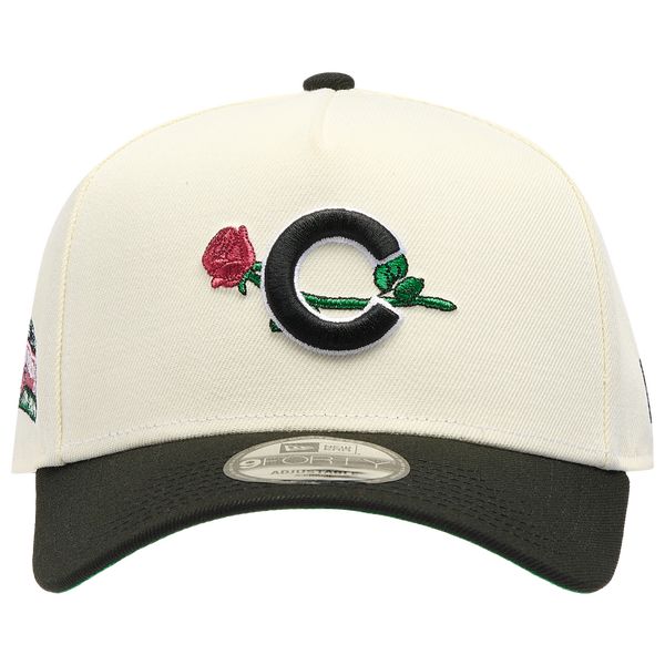 New Era NE MLB 940AF Rose Cap - Adult - Black/White - Image 2