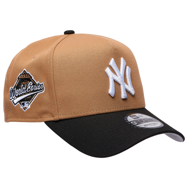 New Era MLB 940 A-Frame Cap - Adult - Khaki/Black - Image 3