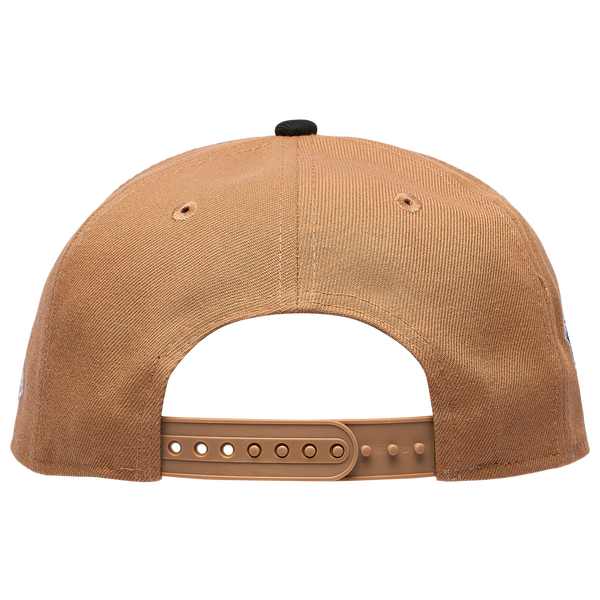 New Era MLB 940 A-Frame Cap - Adult - Khaki/Black - Image 4