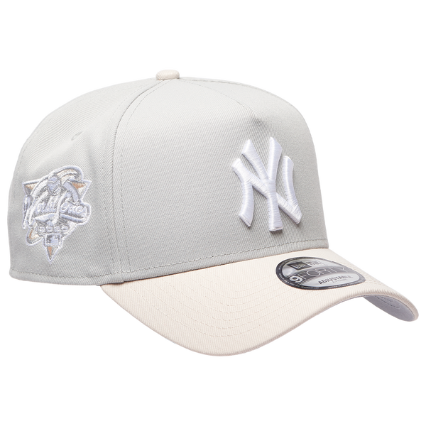 New Era MLB 940 A-Frame Cap - Adult - Gray/Silver - Image 3