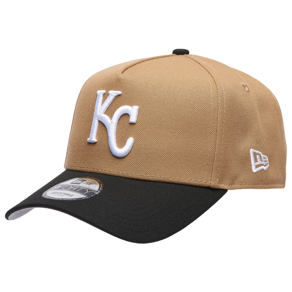 New Era MLB 940 A-Frame Cap - Adult - Khaki/Black