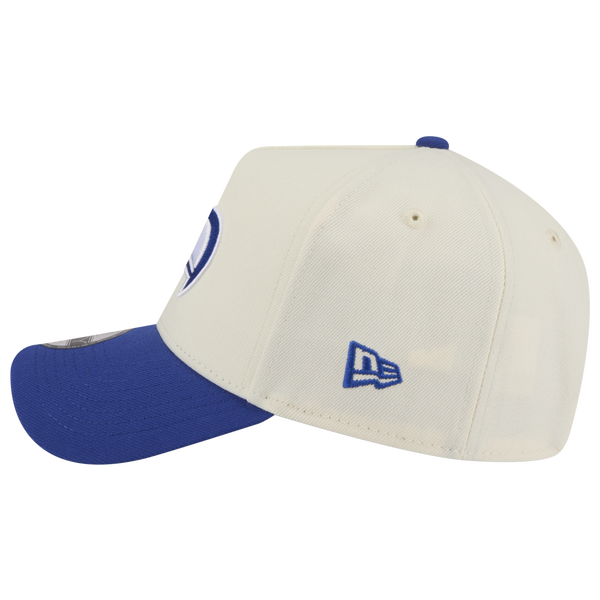 New Era NFL 9FORTY A-Frame Cap - Adult - Blue/Chrome - Image 4