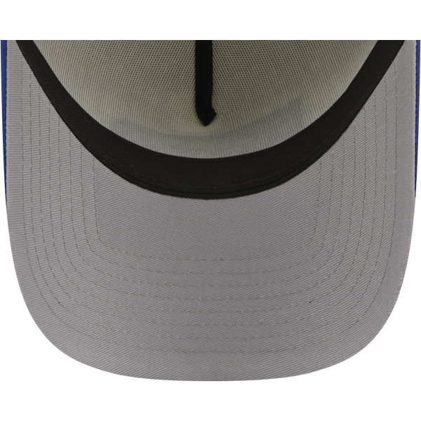 New Era NFL 9FORTY A-Frame Cap - Adult - Blue/Chrome - Image 7