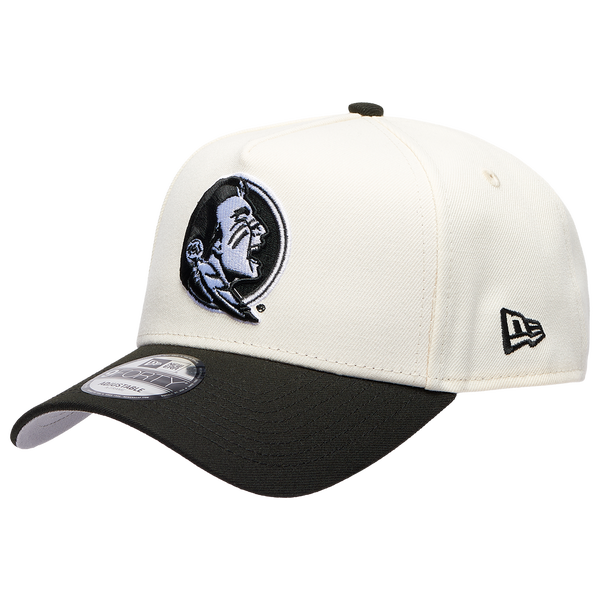 New Era 9FORTY A-Frame Chrome Cap - Adult - Black/Chrome