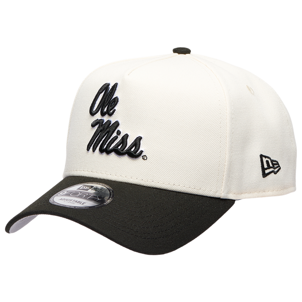 New Era 9FORTY A-Frame Chrome Cap - Adult - Black/Chrome