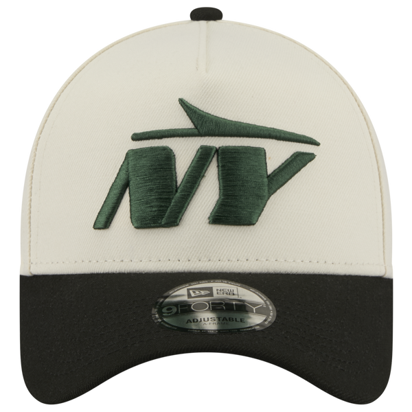 New Era NFL 9FORTY A-Frame Cap - Adult - Chrome/Green - Image 2
