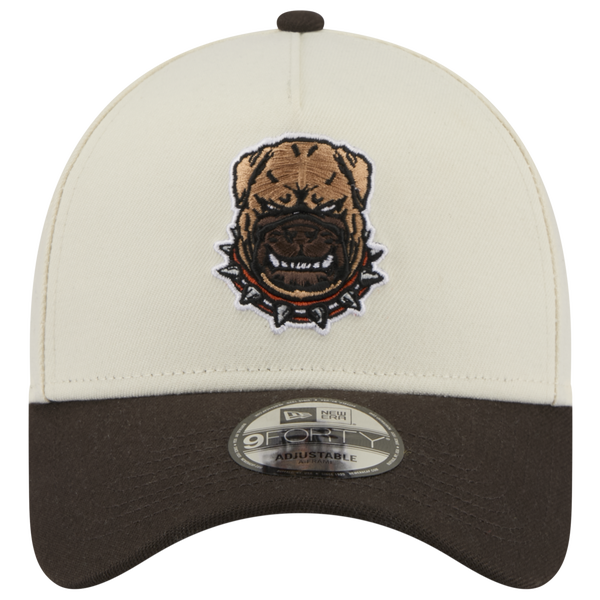 New Era NFL 9FORTY A-Frame Cap - Adult - Chrome/Brown - Image 2