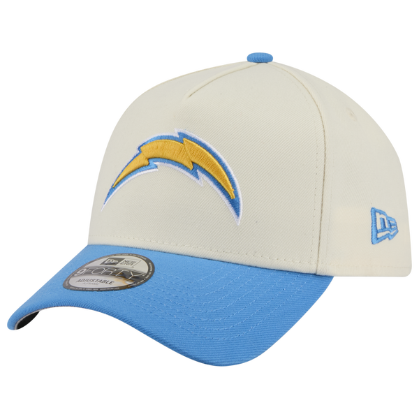 New Era NFL 9FORTY A-Frame Cap - Adult - Chrome/Blue