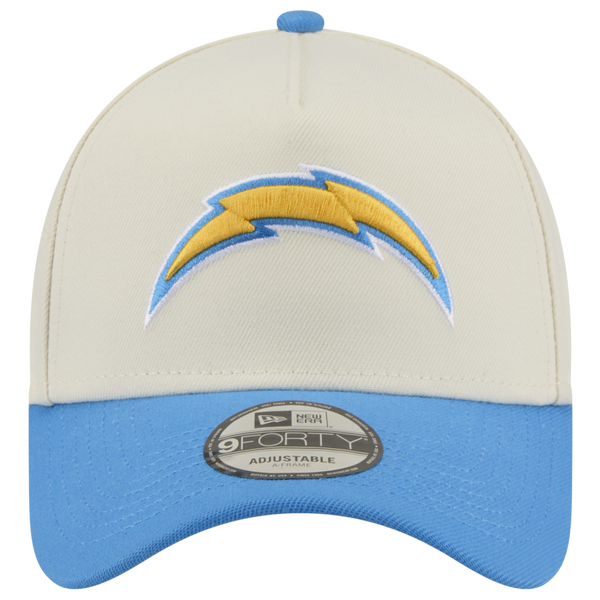New Era NFL 9FORTY A-Frame Cap - Adult - Chrome/Blue - Image 2