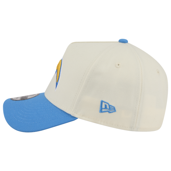 New Era NFL 9FORTY A-Frame Cap - Adult - Chrome/Blue - Image 4