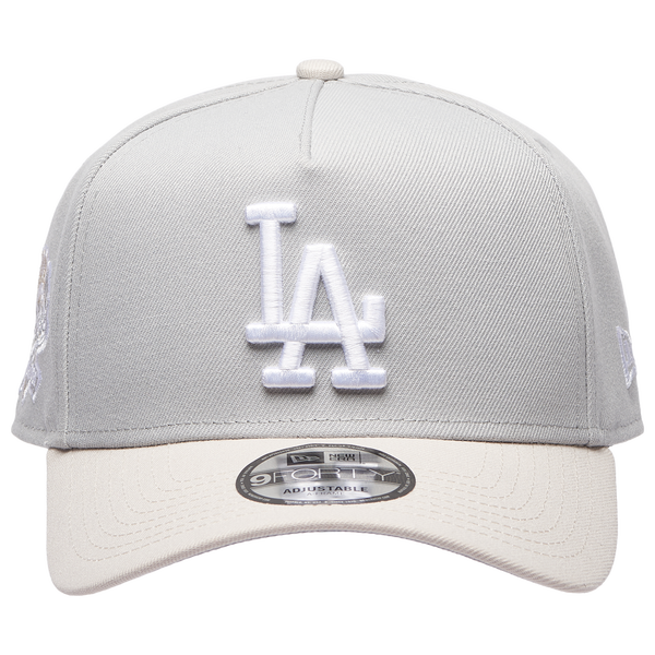 New Era MLB 940 A-Frame Cap - Adult - Silver/Gray - Image 2