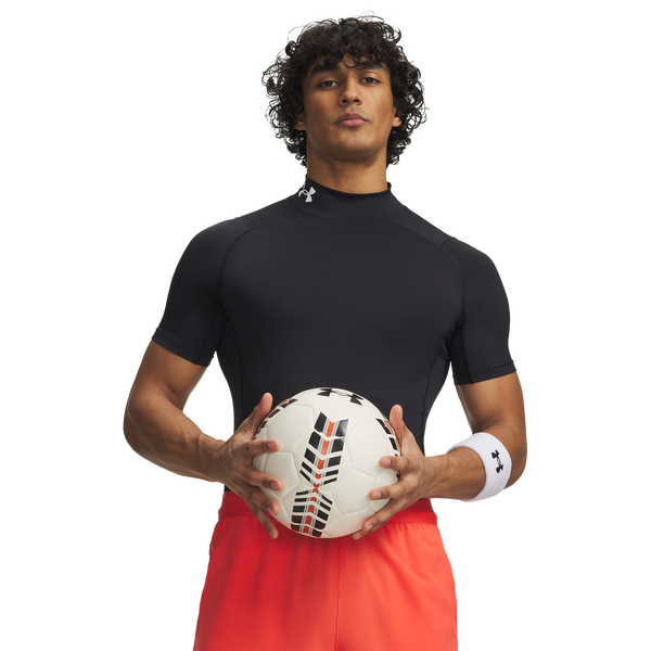 Under Armour HeatGear Mock T-Shirt - Men's - Black/Black