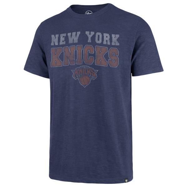47 Brand Knicks Stadium Wave Scrum T-Shirt - Men's - Bleacher Blue