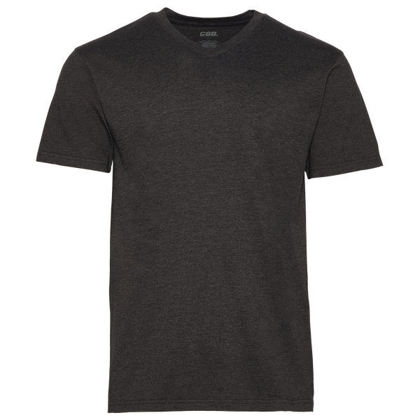 CSG Basic V-Neck S/S T-Shirt - Men's - Charcoal/Charcoal