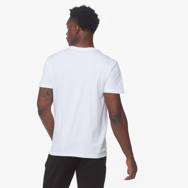 CSG Basic V-Neck S/S T-Shirt - Men's - White/White - Image 3