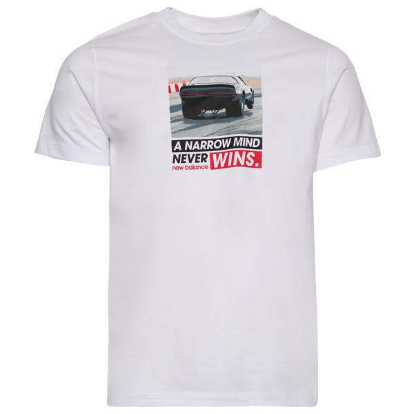 New Balance Narrow Mind T-Shirt - Men's - White