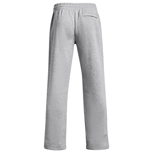 Under Armour Essential Fleece Pants - Men's - Mod Grey/White - Image 3