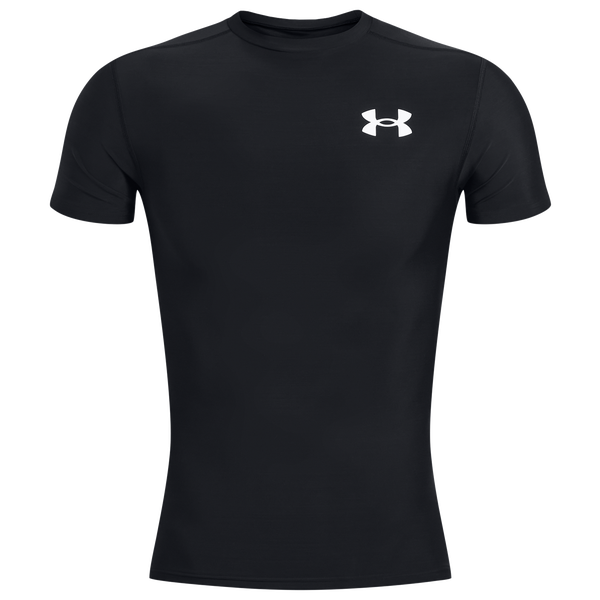 Under Armour Heatgear OG Compression Short Sleeve - Men's - Black/White