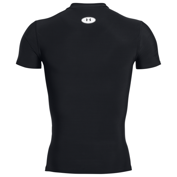 Under Armour Heatgear OG Compression Short Sleeve - Men's - Black/White - Image 3
