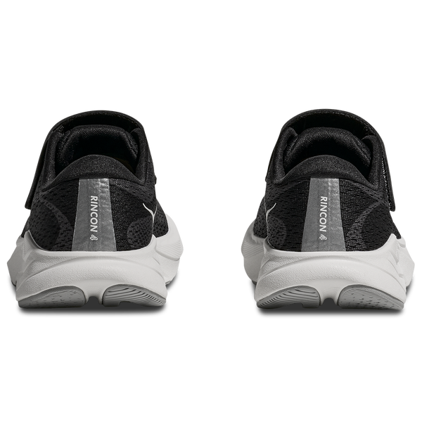 HOKA Rincon 4 - Boys' Preschool - White/Black - Image 3